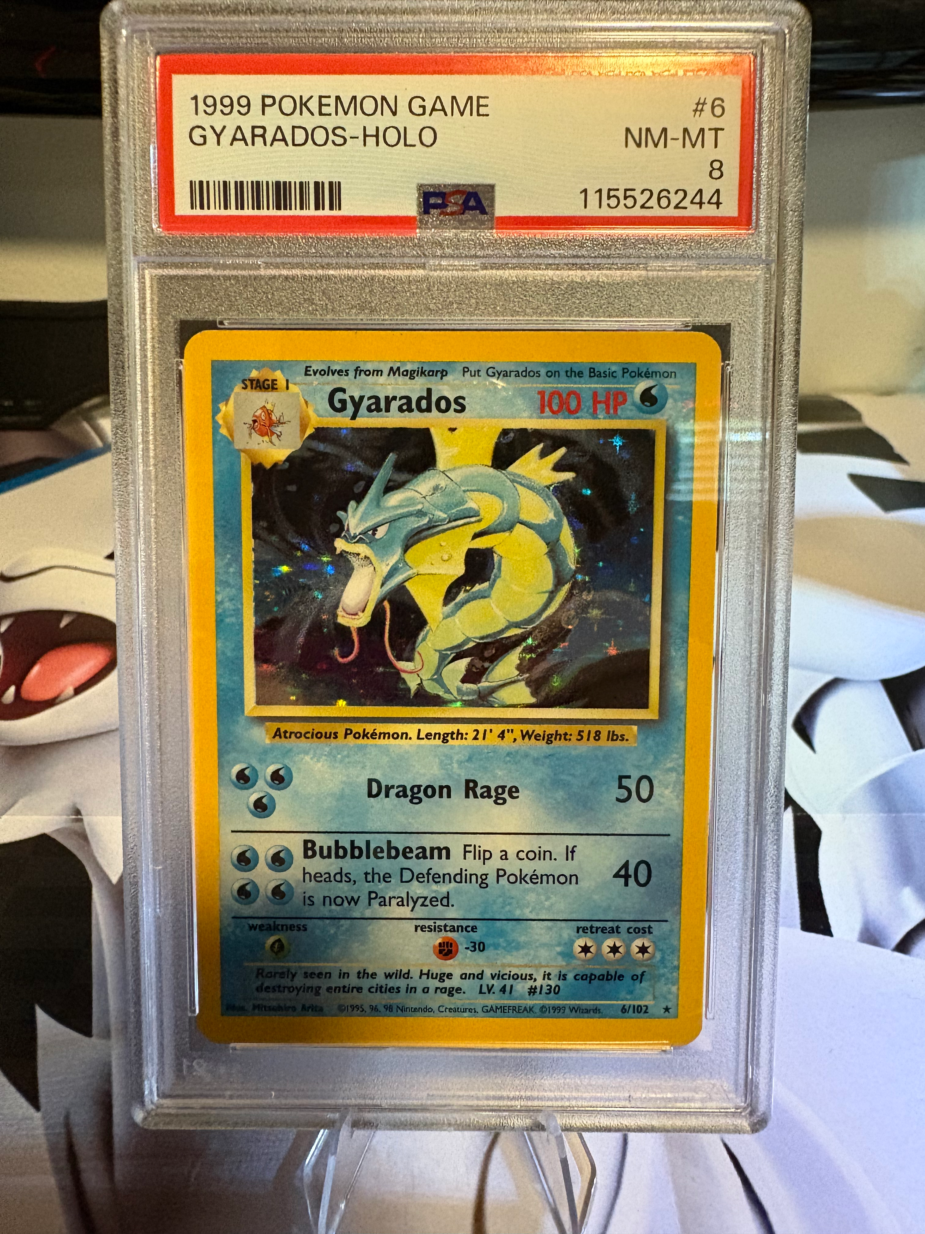 Gyrados Holo Base Set 1999! (8) 
