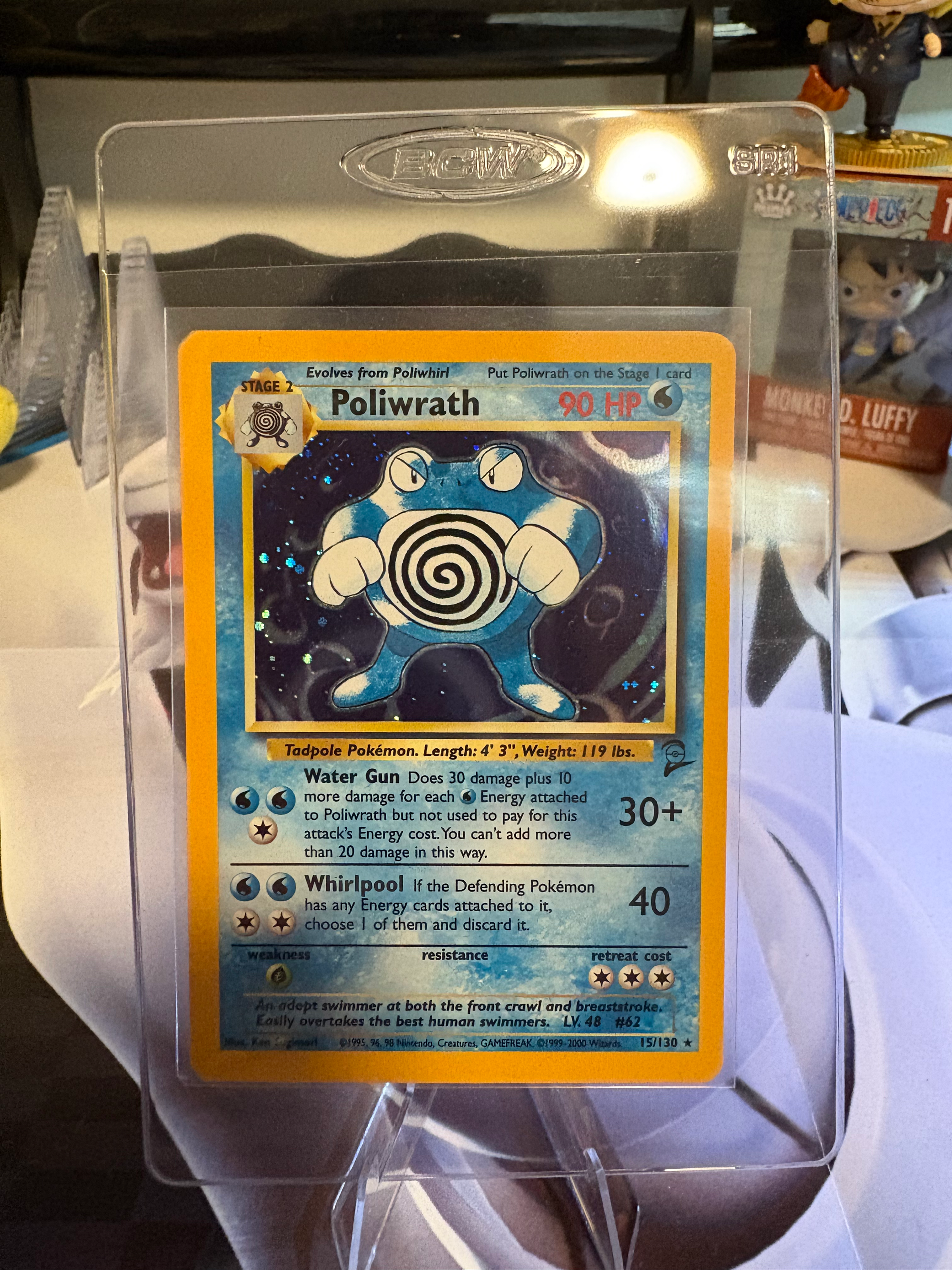 Poliwrath Base Set 2 Vintage Holo 🔥 NM LP