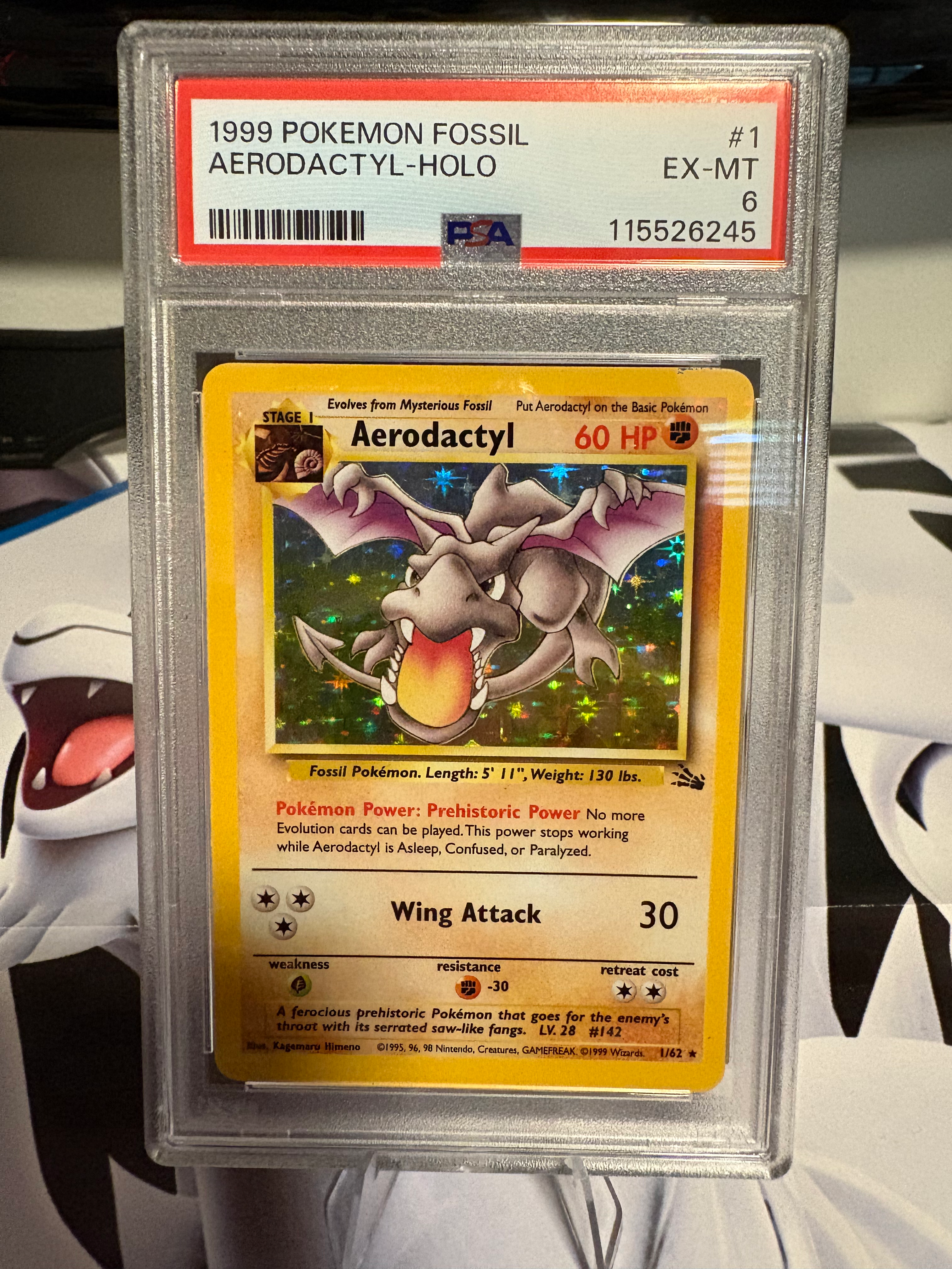 Fossil Aerodactyl 1999 Holo!