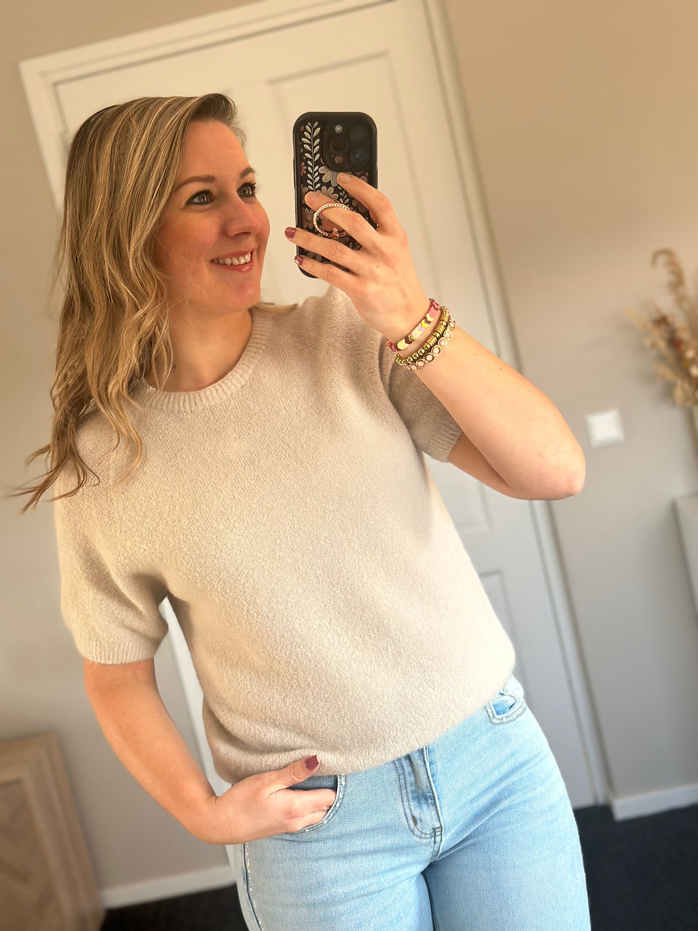 Thumbnail: Top ‘Ellis’ - ecru