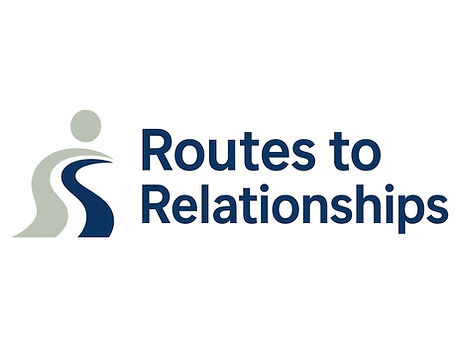 Routes to Relationships practice logo with name of the practice