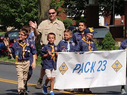 Boyscouts in the Independence Day Parade