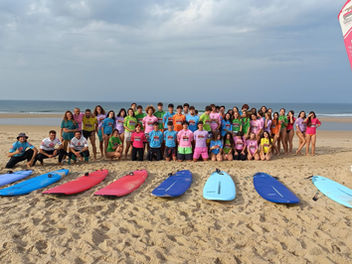 Comenzamos el curso 22-23 haciendo deportes en la playa (Roche)