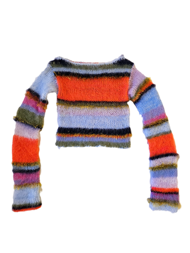 アメリ　UNDRESSED COTTON CANDY SLEEVE KNIT Ameri（アメリ）の「UNDRESSED COTTON CANDY SLEEVE KNIT（ニット