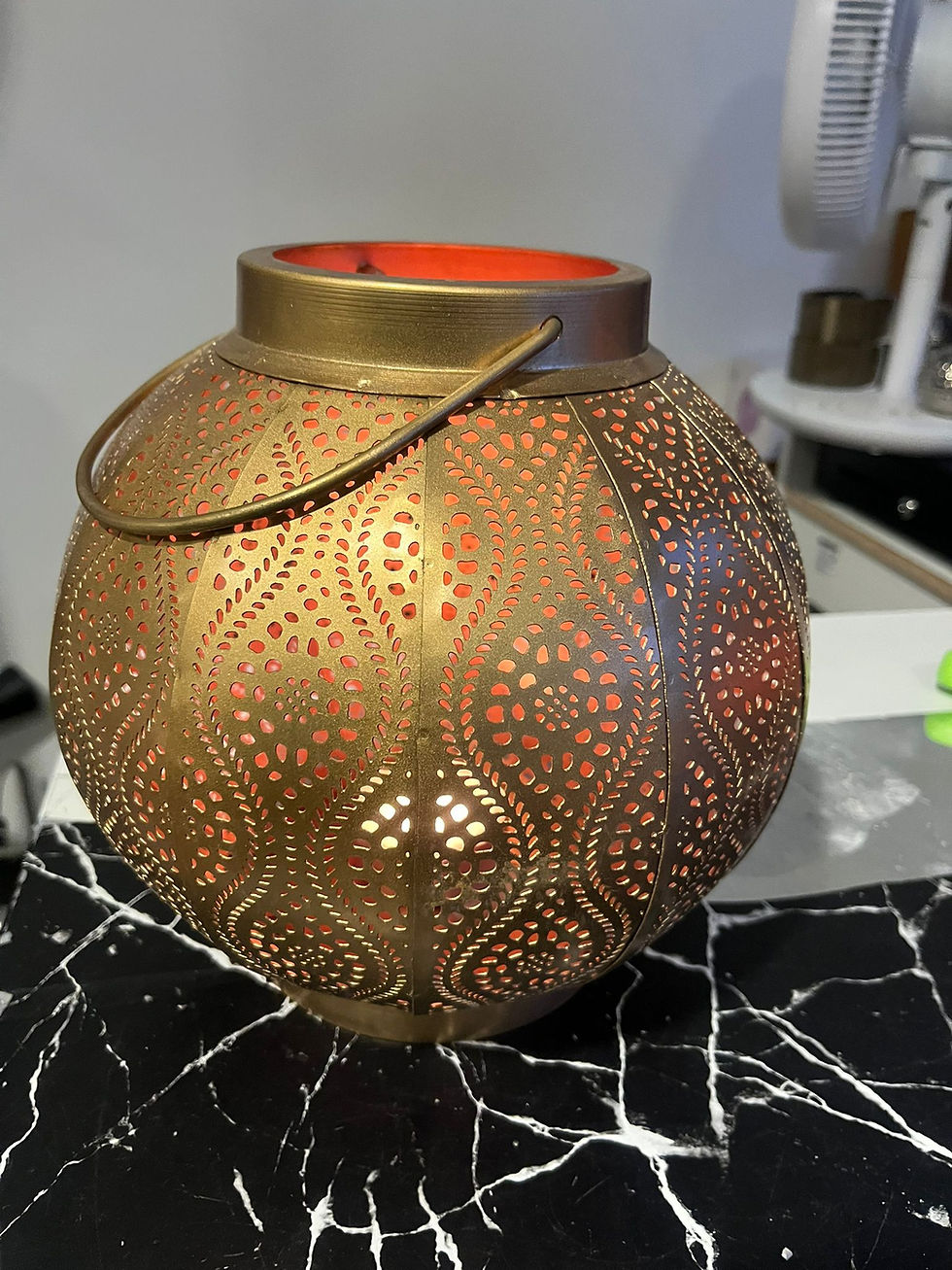 Thumbnail: Moroccan Vintage Lantern Lamp