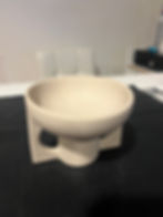 Thumbnail: Ceramic candle holder - White | H&M Home