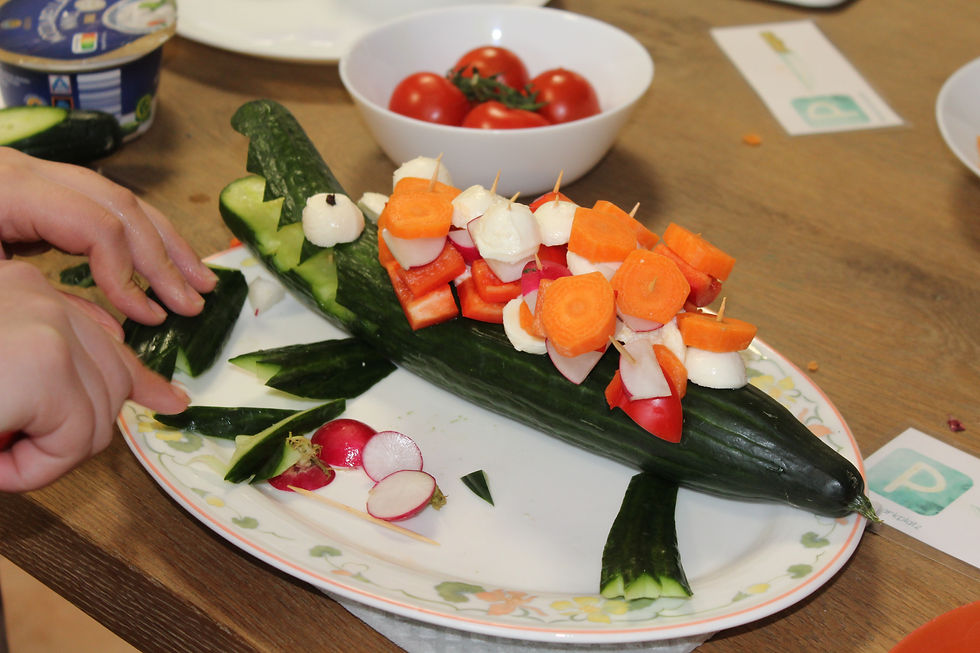 Gruppenstunde - kochen mit Melli