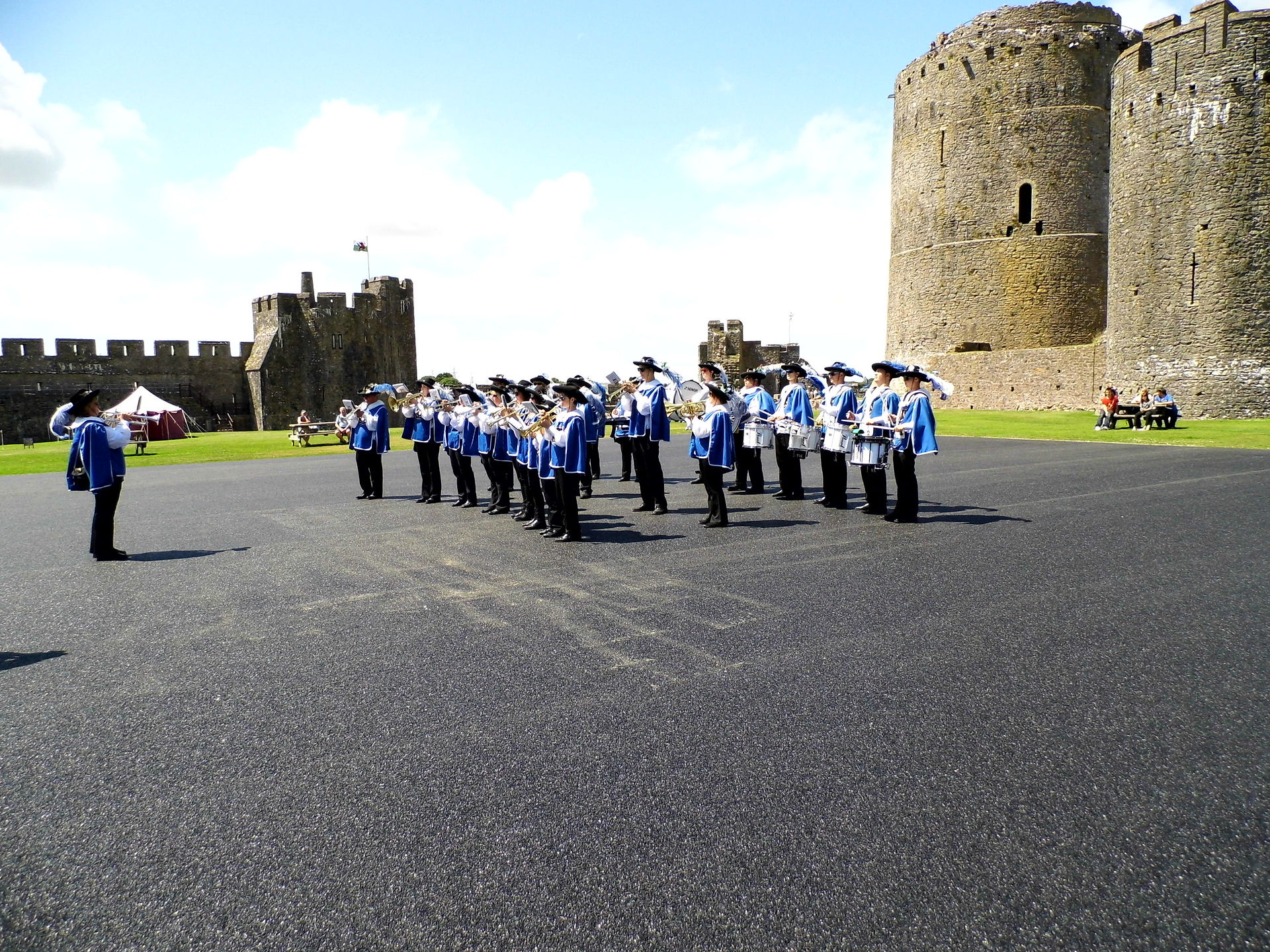 Platzkonzert Pembroke-Castle