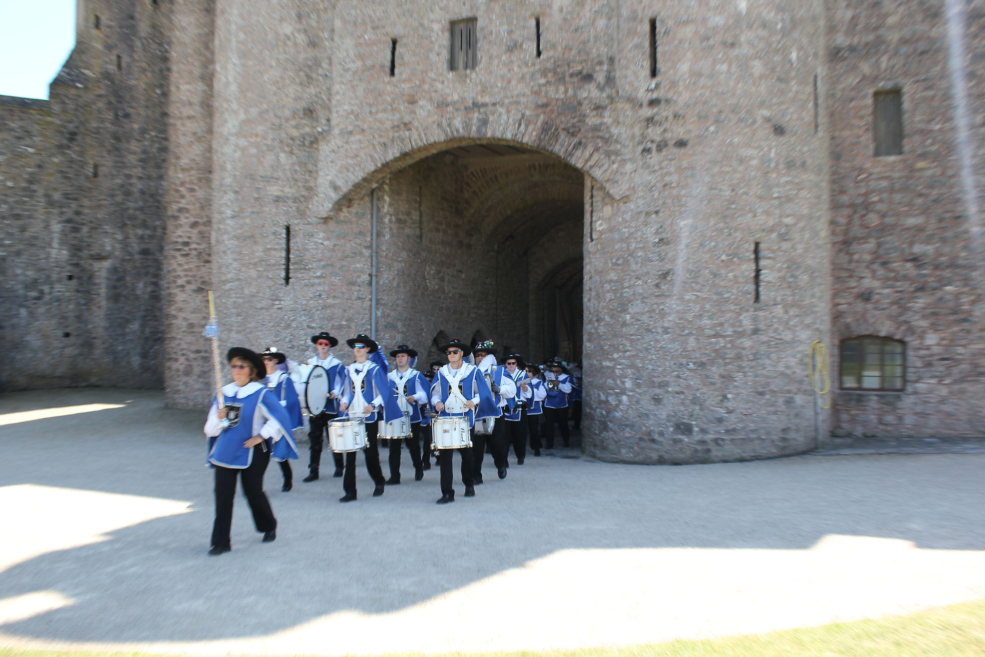 Einmarsch Pembroke-Castle