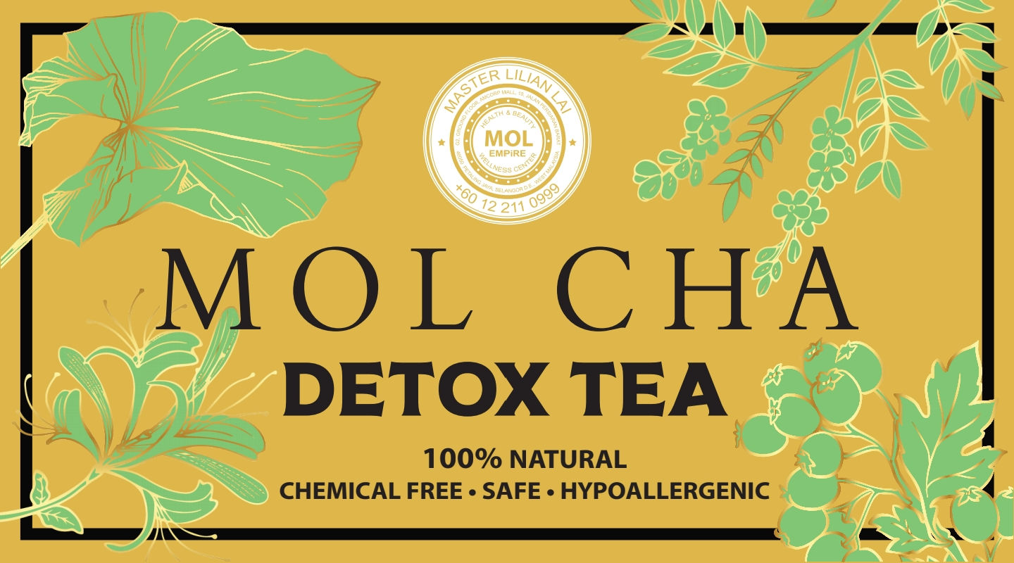 MOL CHA - DETOX TEA - Regular Pack - 28 tea bags