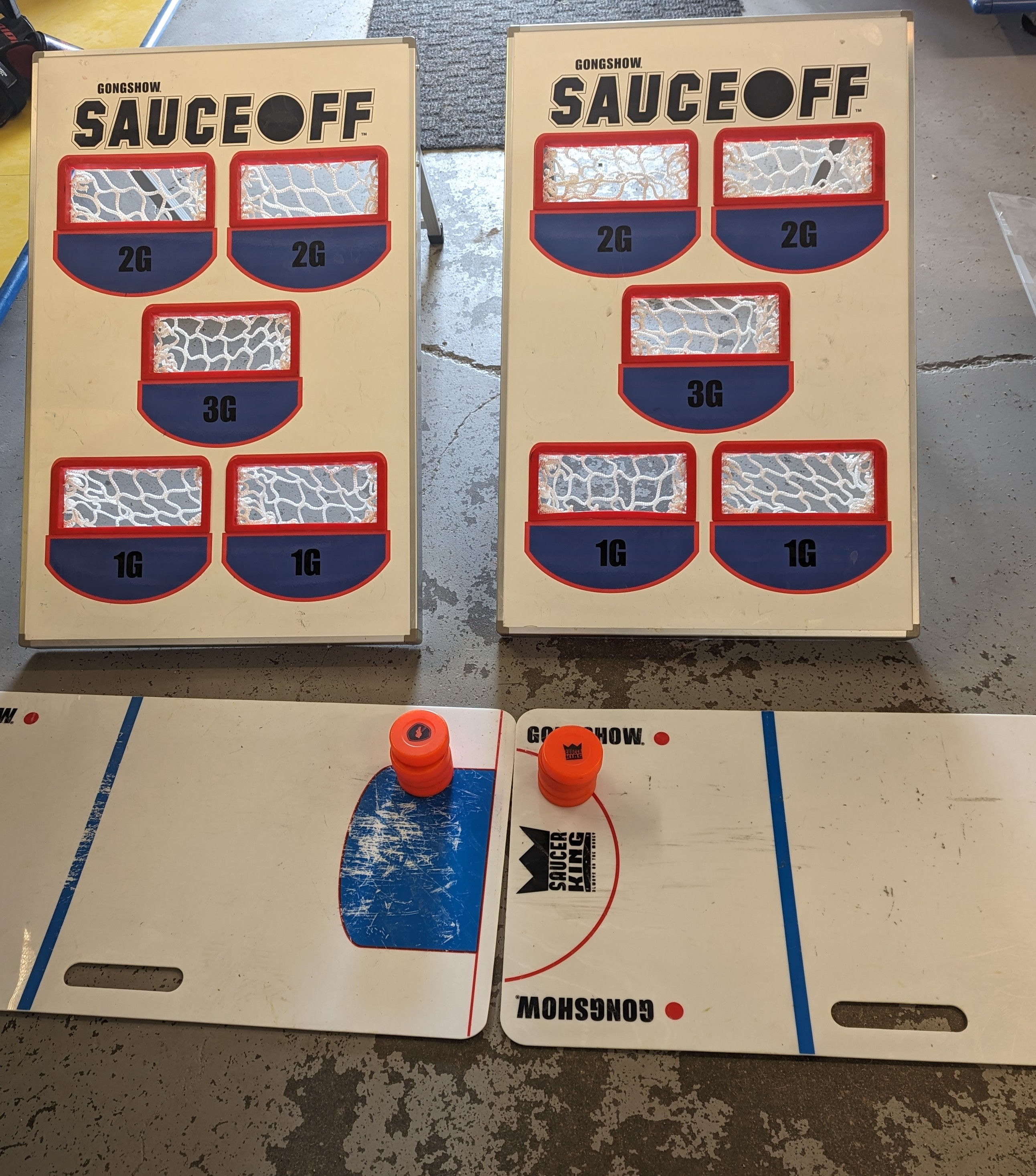 Gong Show Sauce off tailgate game 