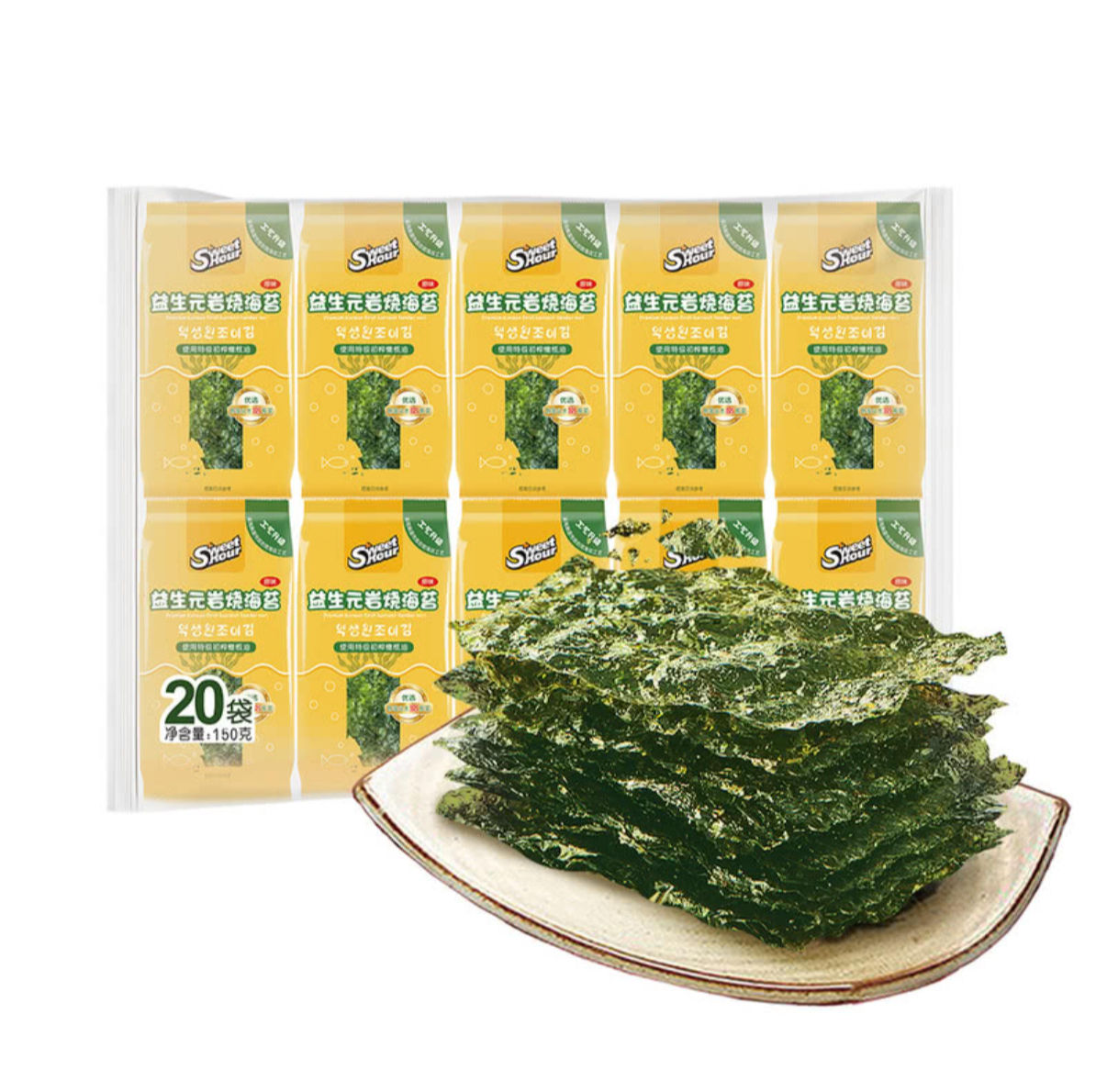 SWEETHOUR Premium Korea First Harvest Tender Nori