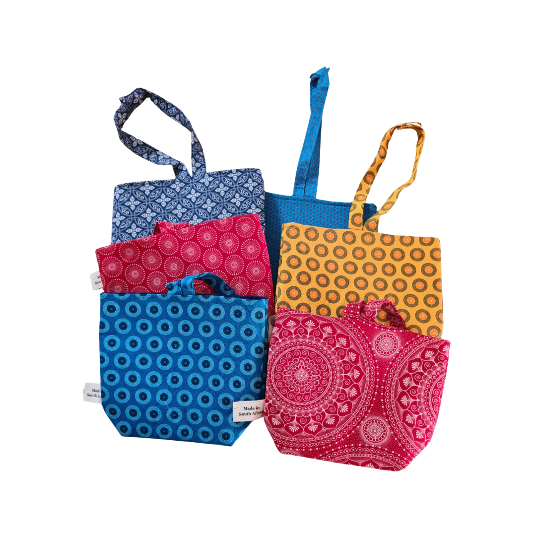 Shweshwe Car Bin Bag