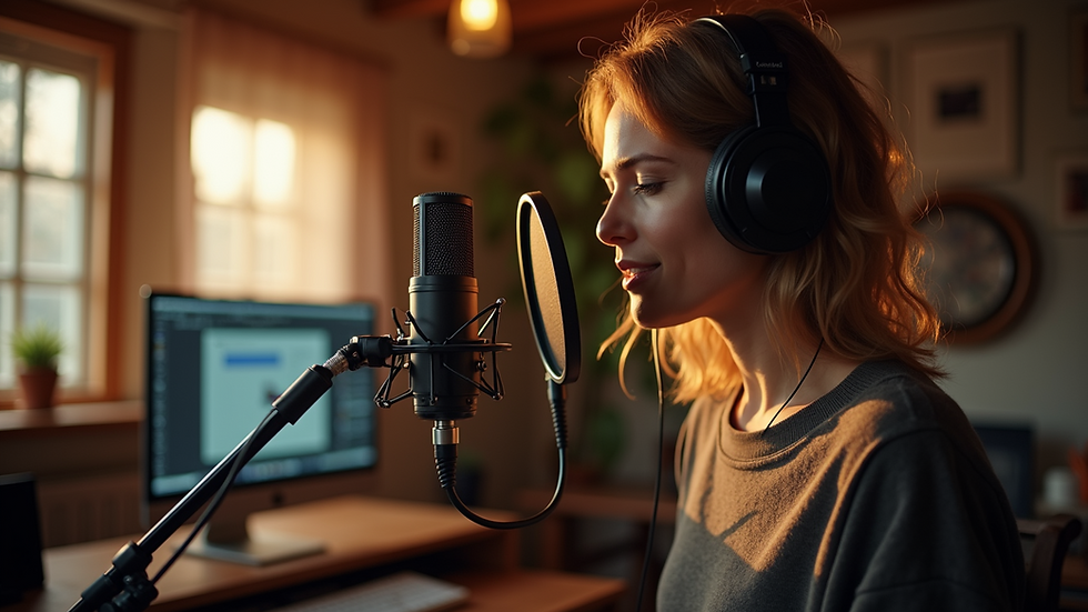 Showcasing My Voice-Over Portfolio: A 20-Year Journey