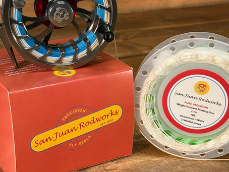 San Juan Rodworks Fly Reel and Fly Line