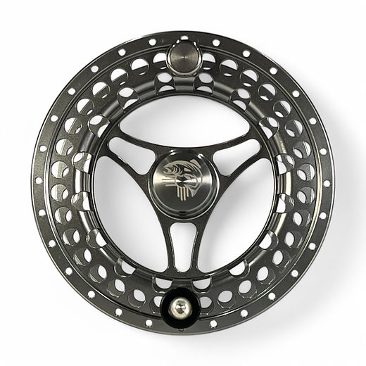 best 8 weight fly reel with spare spools SLT 7/8/9 Fishing TRAXX Caps Backcountry Fly Reel, 3/4 Black