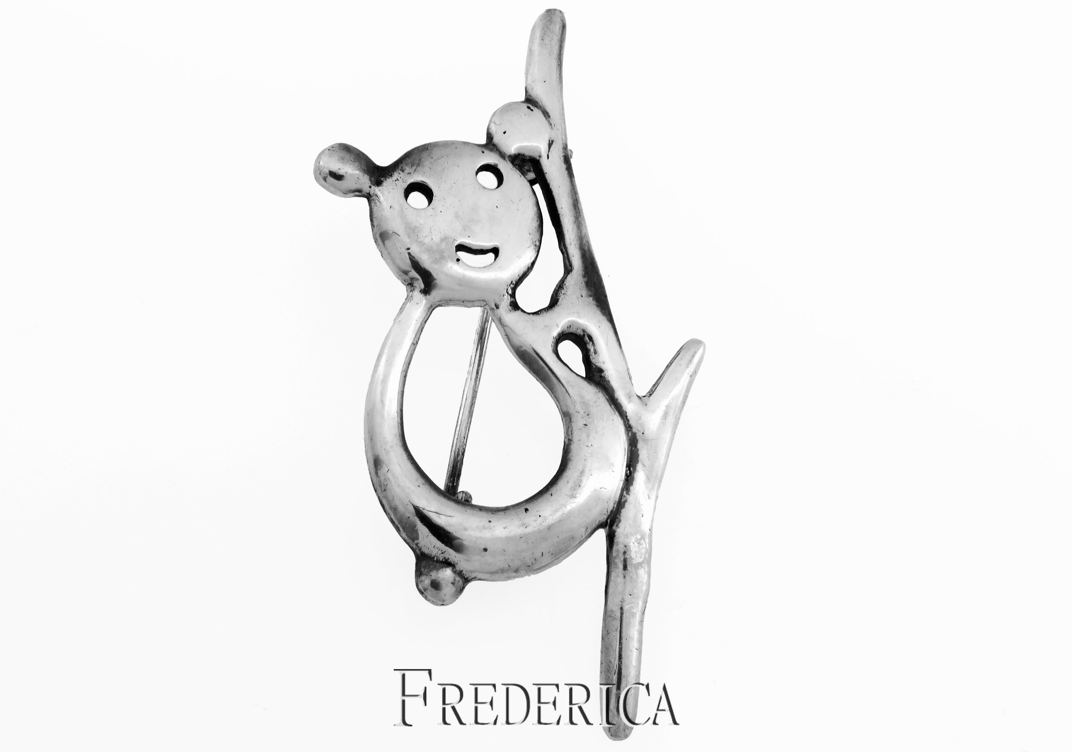 סיכה בעיצוב דוב קואלה מכסף