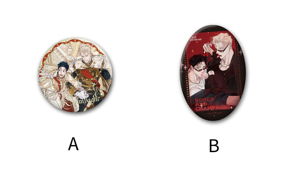 Thumbnail: Roses and Champagne Manhwa Merch Part 3