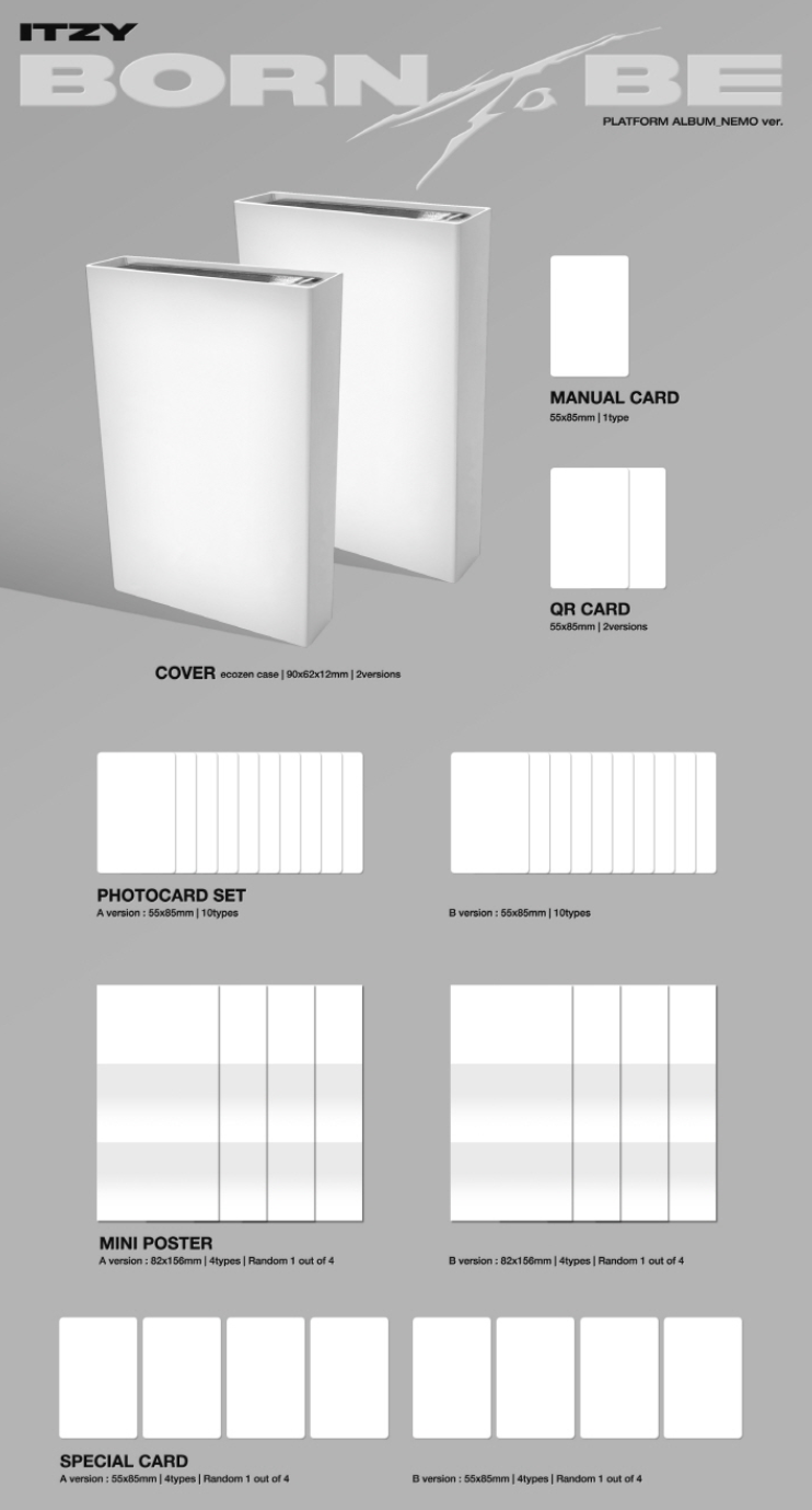 Thumbnail: ITZY Album Collection (Random Version) (Part 2)