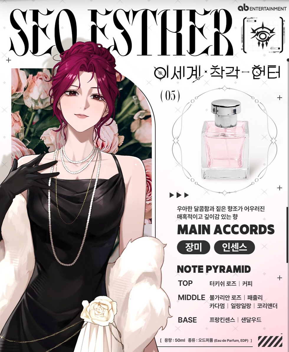 Thumbnail: [PRE-ORDER]  Illusion Hunter from Another World Manhwa Merch - Perfume