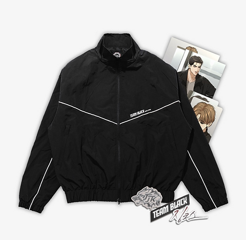 Jinx Manhwa Merch - Black Windbreaker | Dearsky10