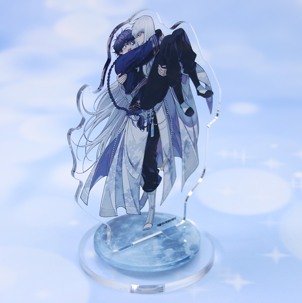 Thumbnail: Cherry Blossoms After Winter Manhwa Merch -LD Spinning Acrylic Stand
