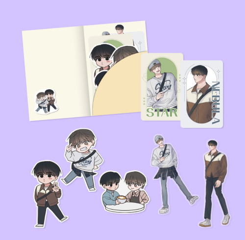Thumbnail: Between The Stars Manhwa Merch Part 2