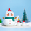 Thumbnail: Kakao Friends - Snowman Desk Figure