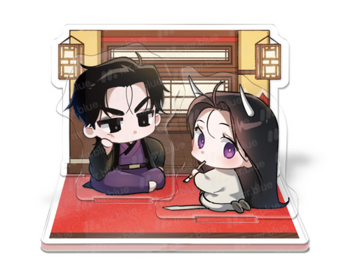 Toxin Manhwa Merch - SD Acrylic Diorama | Dearsky10 Toxin Manhwa Merch - SD Acrylic Diorama | Dearsky10