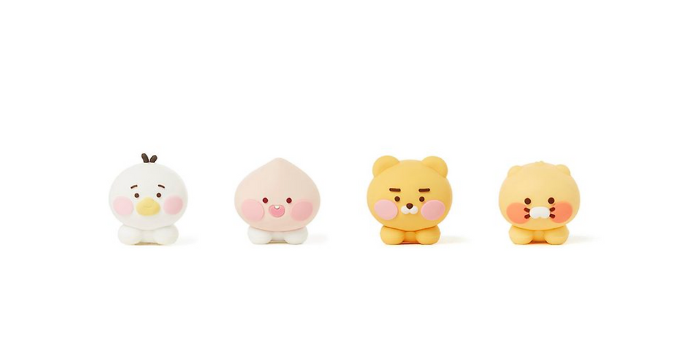 Thumbnail: Kakao Friends - Vehicle Mini Deco Figure Set