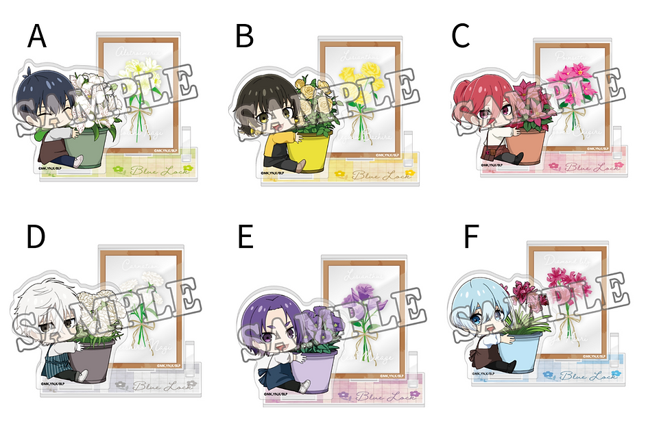 Thumbnail: Blue Lock Manga Merch Part 5 - Flower Marche MD Collection