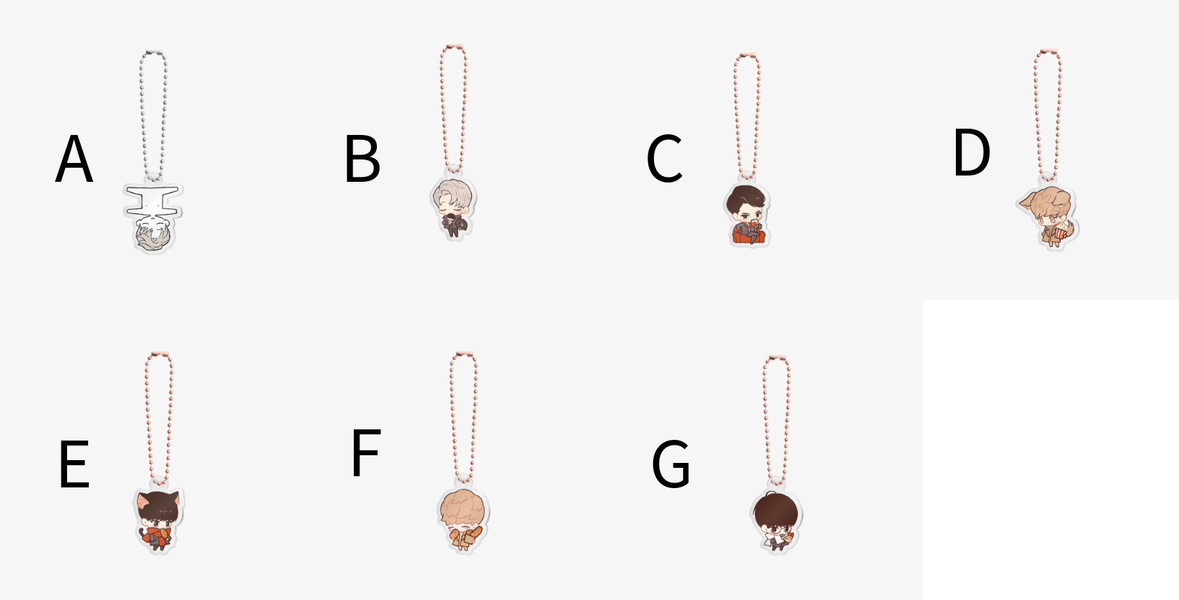 [MADE-TO-ORDER] Missing Love: The Marrying Man Manhwa Merch Part 1