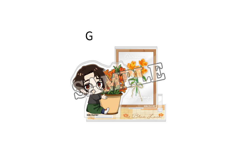 Thumbnail: Blue Lock Manga Merch Part 5 - Flower Marche MD Collection