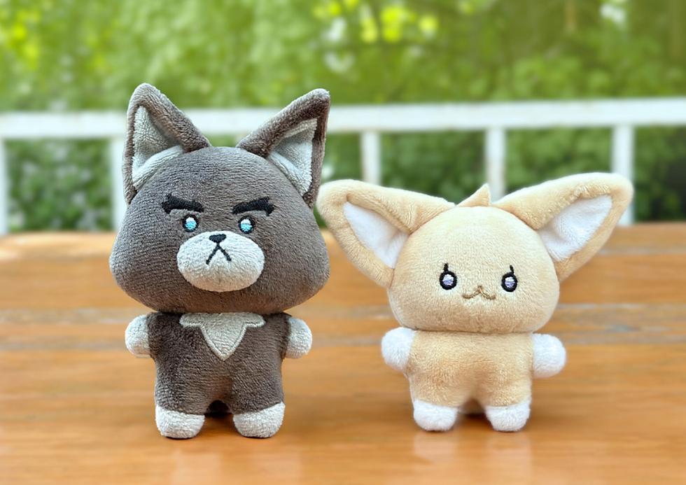 Thumbnail: Work Love Balance Manhwa Merch - Doll Set