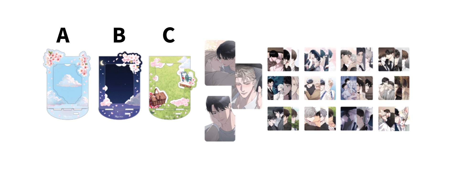 𝖭𝖮𝖢𝖳𝖤𝖠 Pop-up "Us in BLoom" MD Part 5 - Photocard Stand