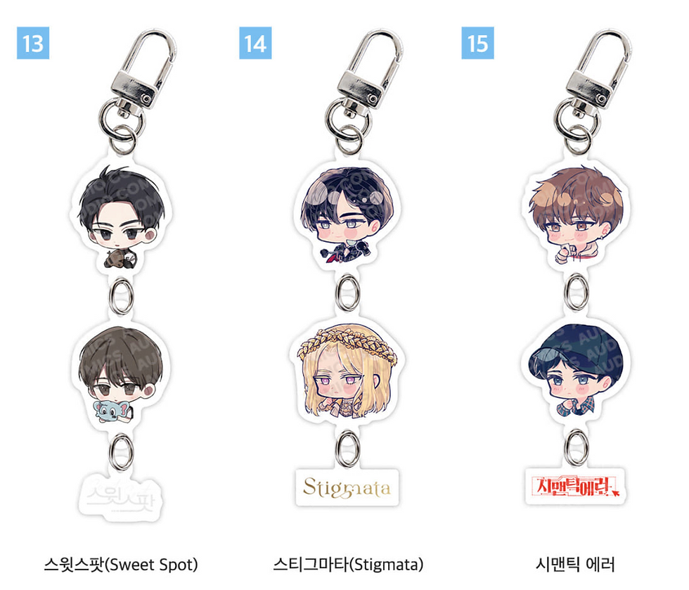 Thumbnail: AcoShop 20th Anniversary MD - SD Acrylic Keyring