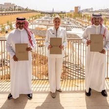 Urban Wadi masterplan within Riyadh Sports Boulevard, site of the new SAR700m hotel fund