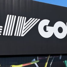 LIV Golf event sign