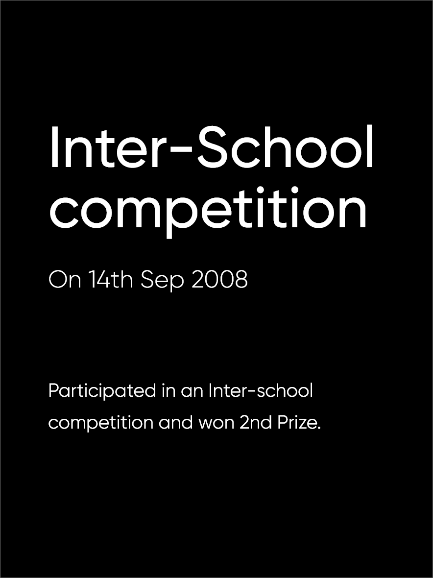 Inter-school Competition