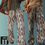 Thumbnail: Winter new style printed thick wide-leg pants