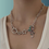 Thumbnail: Star and note double-layer necklace,