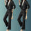 Thumbnail: Black trendy short blazer