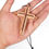 Thumbnail: Solid wood, in the shape of a cross for car decoration