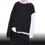 Thumbnail: Fashionable, casual, minimalist, irregular round neck, solid color sweatshirt