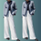 Thumbnail: Color block Chanel style tweed jacket