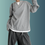 Thumbnail: Lazy chic waffle-style two-piece long-sleeve