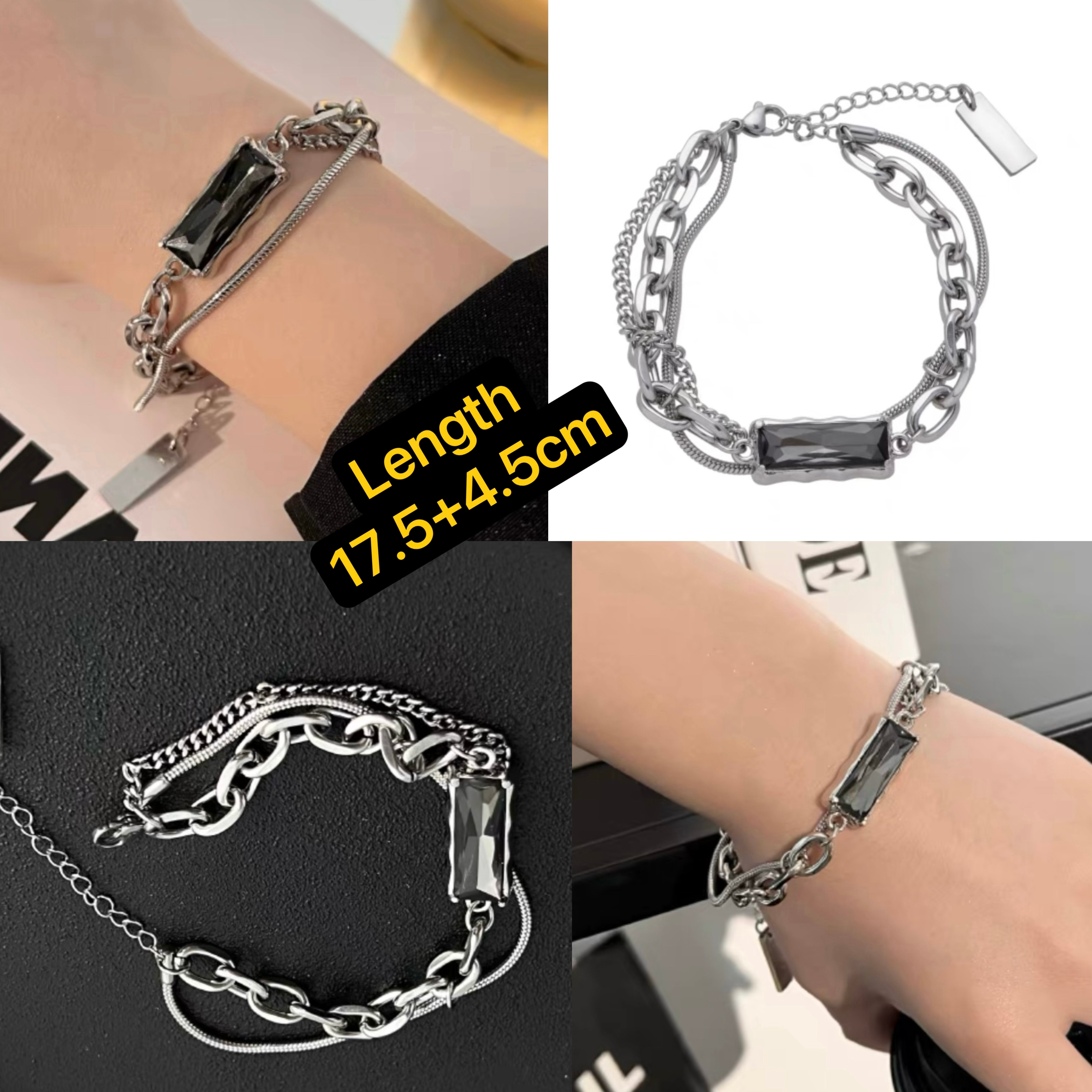 Double-layer Stacked Bracelet