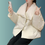 Thumbnail: High-neck irregular thickened winter cotton jacke