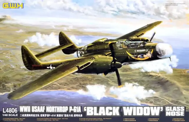 GWH 1/48 L4806 P-61A Black Widow ‘Glass Nose’