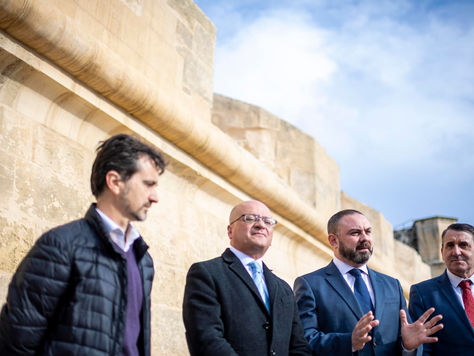 Jitlesta r-restawr fuq parti mill-fortifikazzjonijiet tal-Port il-Kbir fil-Furjana